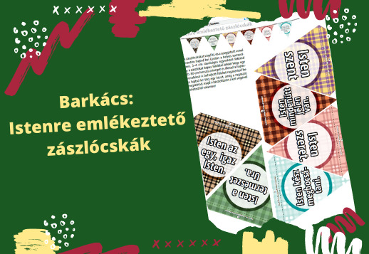 Barkács: Istenre emlékeztető zászlócskák